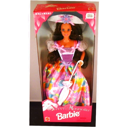 Mattel Barbie 1996 Sweet Magnolia Brunette