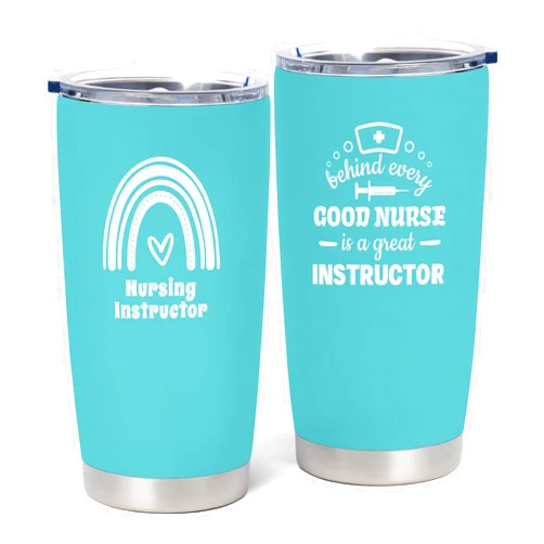Cwutoba Nursing Instructor Gifts, Nursing Instructor Gifts from Student, Nurse Instructor Appreciation Gifts, Nursing School Instructor Gifts, Nursing Instructor Gifts for Women 20oz Tumbler