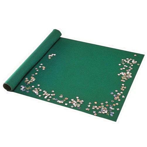 Bits and Pieces - Portable Jigsaw Roll Up Mat-Store Puzzles on Unique Puzzle Roll Felt Mat System - Fits Puzzles up to 3000 Pieces