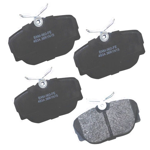 Bendix Premium SBM493A Semi-Metallic Rear Brake Pads for Land Rover Discovery 2004-1999, Range Rover 2002-1995