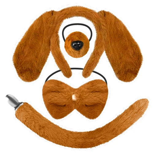 Nahalesy Animal Costume Set for Women Adult, Animal Cosplay Dress Kit Accessories