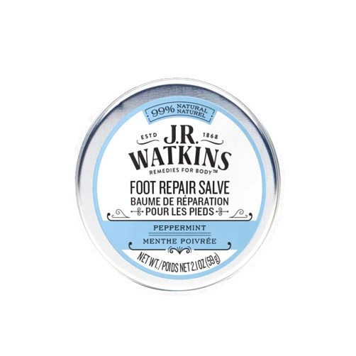 J.R. Watkins Foot Repair Salve, Peppermint, 2.1 Ounce