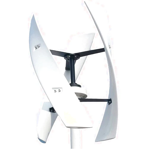 SZYARA 9000W Noiseless Vertical Magnetic Levitation Upright Wind Turbine, Waterproof Loader 3 Leaves Wind Turbine for House Camping