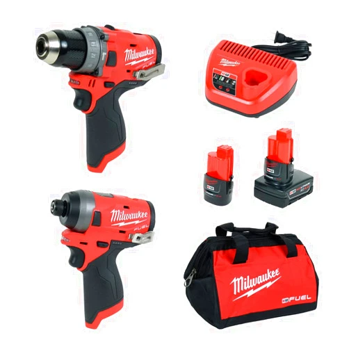 Milwaukee Electric Tools 2598-22 M12 Fuel 2 Pc Kit- 1/2
