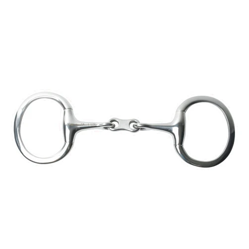 Korsteel Stainless Steel French Link Eggbutt Snaffle Bit