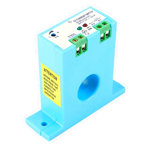 Kadimendium Current Sensing Switch 1~200A DC 10~30V Flameproof Adjustable Current Sensing Switch Adjustable DC Current Sensor Switch(Normally Open)