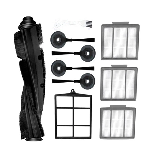 SONGRUI Spare Replacement Parts for Shark ION Robot AV751 AV752 AV753 S87 R85 RV850, RV850WV Vacuum Cleaner Accessory Kit Pack of 4 Side Brushes,1 Main Brush, 3 Pre-Motor Filter, 1 Cleaning Gear