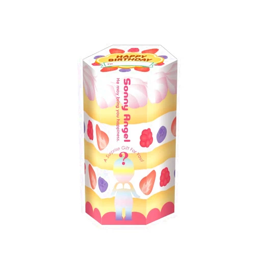 Sonny Angel Birthday Gift 2017 - Original Mini Figure / Edition - 1 Sealed Blind Box, Multicolor