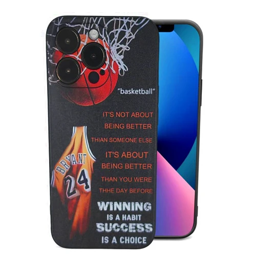 YTVCCAFDZ Compatible with iPhone 16 pro max case Soft Silicone Cool Sports Basketball nti-Scratch Shockproof Phone case iPhone 16 pro max Suitable for Boys Girls Men Women Teenagers 6.9 inch