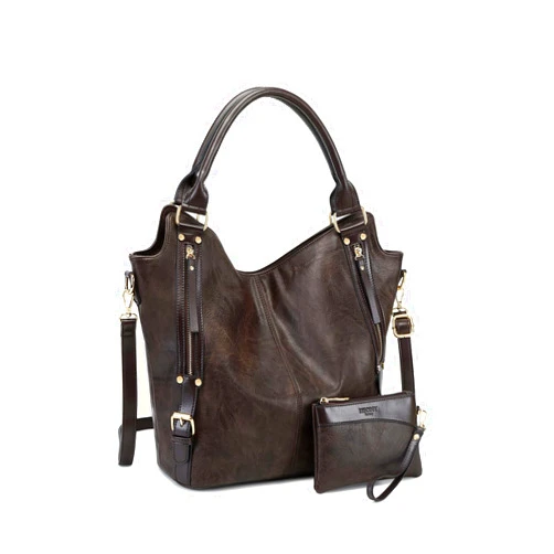 ITSCOSY Women Tote Bag Handbags PU Leather Fashion Hobo Shoulder Bags with Adjustable Shoulder Strap