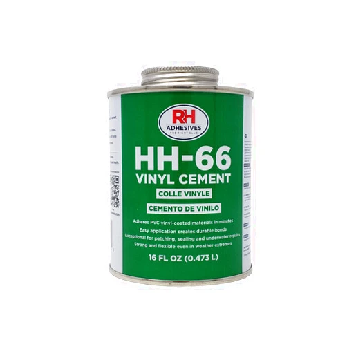 RH Adhesives HH-66 Vinyl Cement, 16 oz. can - RH Adhesives