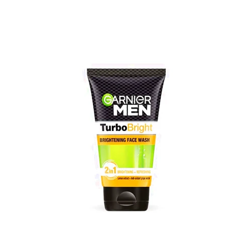 Garnier Men TurboBright Face Wash, 100 Gram