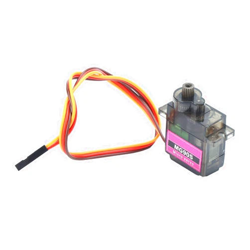 Shanrya Metal Geared Servo, Easy Installation Quick Response High Torsion DC4.8V-6V Micro Gear Servos for DIY