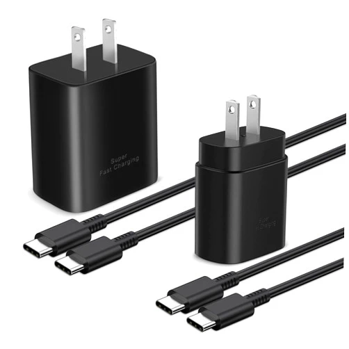 Dzytnsy 45W+25W Super Fast Charger Type C Compatible with Samsung Galaxy Z Fold 3 5G/Z Flip 3 5G/Z Fold 4/Z Flip 4,S25 ultra/S24/S23+/S23/S22 Ultra/S22+/S22/S21/S20,with 5FT Charger Cable