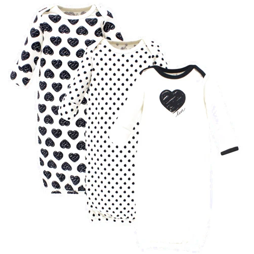 Touched by Nature Unisex Baby Organic Cotton Gowns