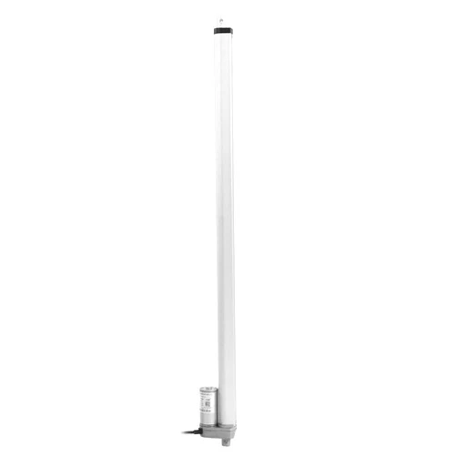 Walfront 750N Linear Actuator Heavy Duty 150-700mm Stroke Electric Motor Bracket 10mm/s for Automotive Devices, DC 12V(700mm)