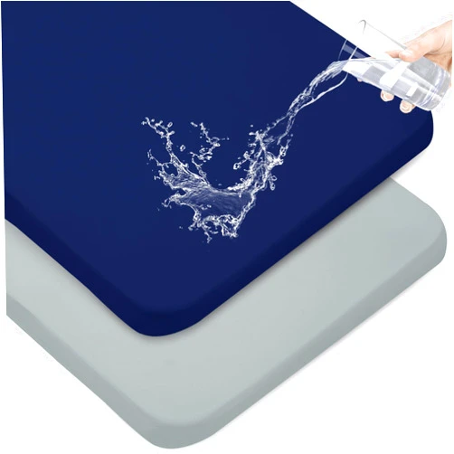 Magik & Kover Waterproof Pack and Play Sheets Fitted 2 Pack, Compatible with Graco Pack n Play Sheets 38