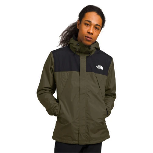 THE NORTH FACE Men's Antora Triclimate Jacket | Waterproof Shell, Warm Inner Fleece Layer, Adjustable 3 Piece Hood