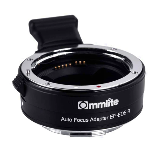 Commlite CM-EF-EOS R Lens Adapter, Electronic Auto-Focus EF to R Mount Adapter for Canon EF/EF-S Lens to EOS R, EOS RP, EOS R6, EOS R5 Series Mirrorless Cameras