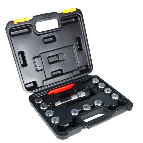 findmall ER32 R8 Collet Chuck Holder with 11Pcs ER32 Collet Set and Wrench for Milling Machine