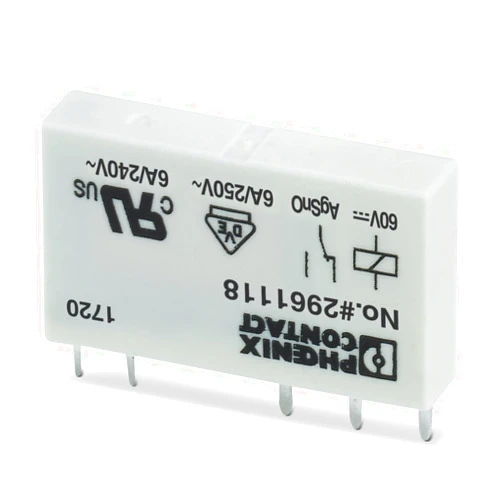 PHOENIX CONTACT 2961118 RELAY, POWER, SPDT, 60VDC, 6A, SOCKET