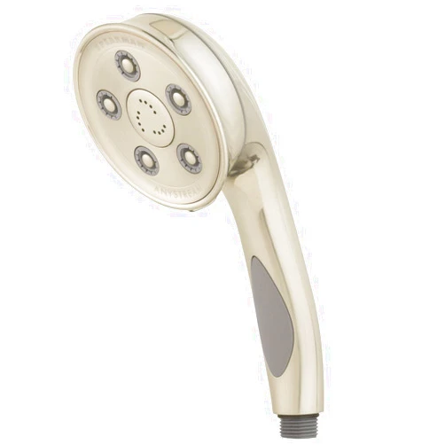 Speakman VS-3014-BN-E2 Caspian Anystream Multi-Function Handheld Shower Head, 2.0 GPM, Brushed Nickel