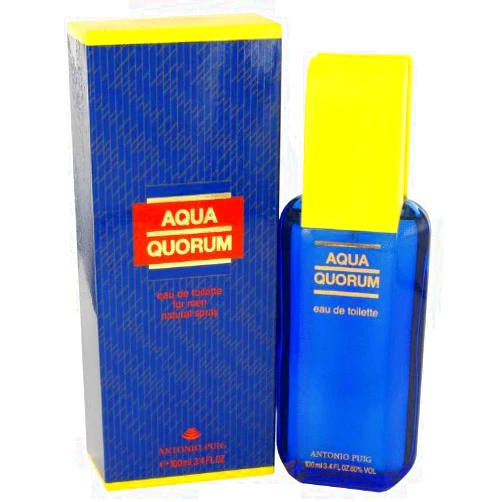 Chom Aqua Quorum FOR MEN by Antonio Puig - 3.4 oz EDT Spray