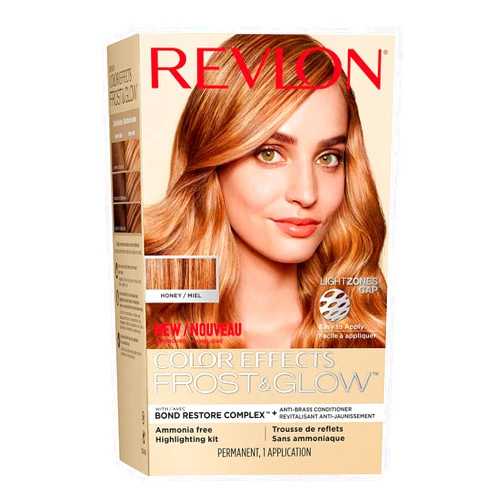 Revlon Permanent Hair Color, Permanent Hair Dye, Color Effects Highlighting Kit, Ammonia Free & Paraben Free, 30 Honey, 8 Oz, (Pack of 1)
