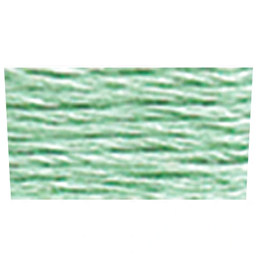 DMC 117-3813 Mouline Stranded Cotton Six Strand Embroidery Floss Thread, Light Blue Green, 8.7-Yard
