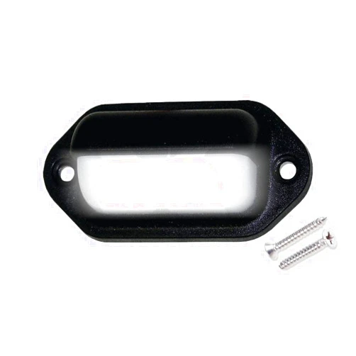 T-H Marine LED Companion Way Light – Waterproof Accent Lighting, Energy Efficient, Easy Surface Mount Installation, Versatile for Boat Interior, Trailers, and Pathways – Black Housing, White LEDs