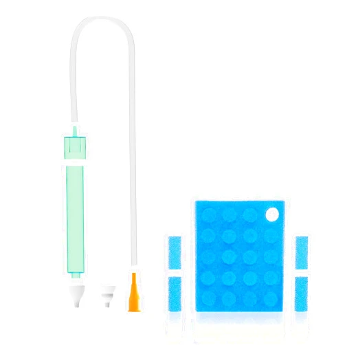 Molucky Baby Nasal Aspirator with 24 Filters, Mouth Suction Nasal Congestion Relief for Toddlers, Baby Nose Booger Sucker with 2 Silicone Tips, A Fast and Safe Nose Cleaner as Baby Shower Gift