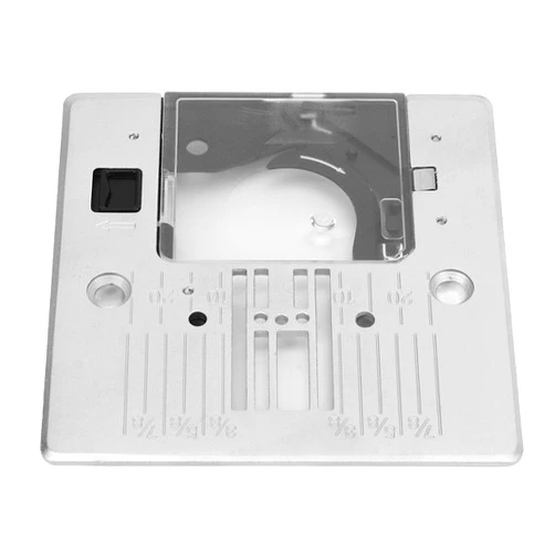 HEEPDD Straight Stitch Needle Plate, Professional Needle Plate with Cover Compatible with Singer C5980Q 9100 Sewing Machine