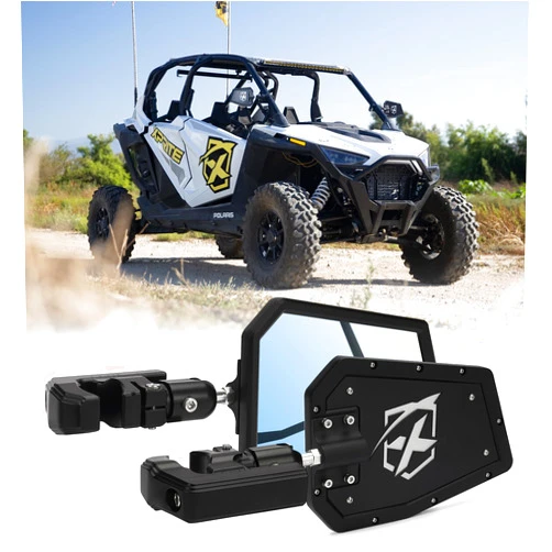 Xprite UTV Side Mirrors Fits 1.75