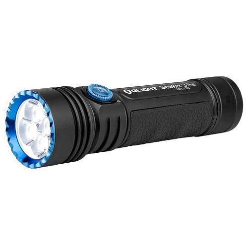 OLIGHT Seeker 3 Pro 4200 Lumens Ultra-Bright LED Flashlight, MCC3 Rechargeable High Lumen Flashlights for Outdoor, Searching, Camping, Hiking (Black)