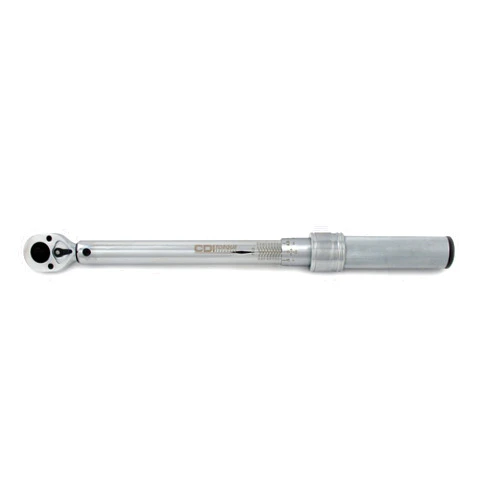 CDI TORQUE PRODUCTS CDI 1/4 Inch Drive Adjustable Click Torque Wrench, Range 20-150 In Lbs / 2.8-15.3 Nm (1501MRMH)
