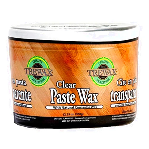 Trewax Paste Wax with Carnauba Wax, Clear, 12.35-Ounce, Ideal on Hardwood Floors, Fine Furniture, Granite, Marble and Bronze