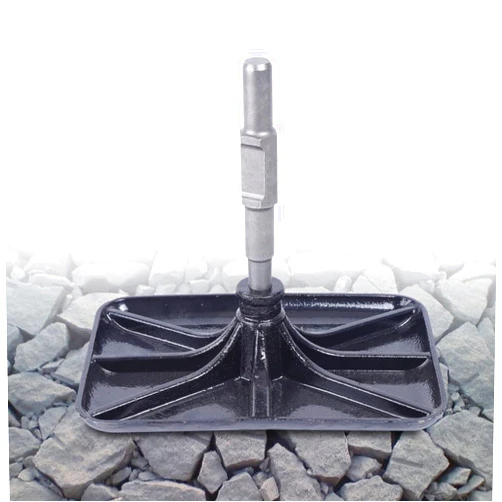 HYYKJ-US Jack Hammer Compactor Plate Tamper Rammer Plate 12.2x8.3 Manganese Steel Material