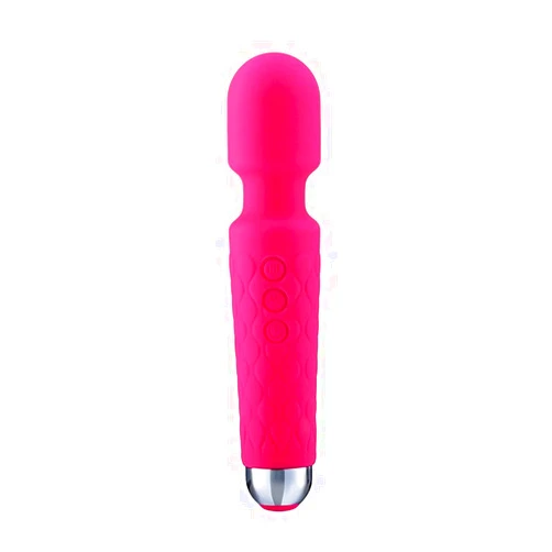 Xdalula Rechargeable Personal Wand Massager 20 Vibration Patterns & 8 Speed Vibration Modes, Waterproof, Handheld, Cordless for Neck Shoulder Back Body Massage, Sports Recovery & Muscle Aches