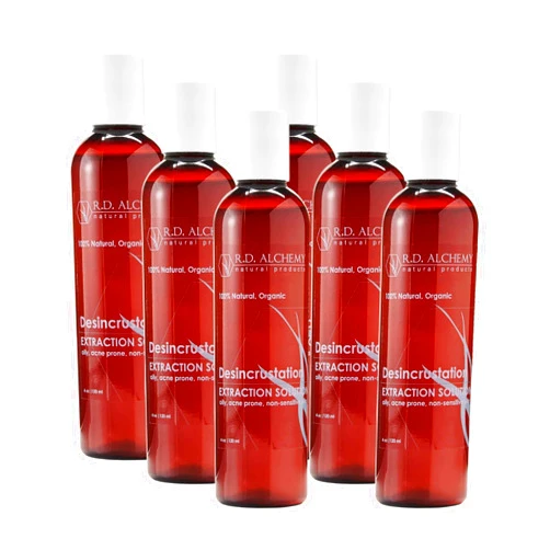 R.D. ALCHEMY RD Alchemy - Desincrustation Solution/Scaling Fluid (Pack of 6) to Help Soften and Open pores, Remove blackheads and to Make extractions Easier. Perfect for Estheticians or Home use