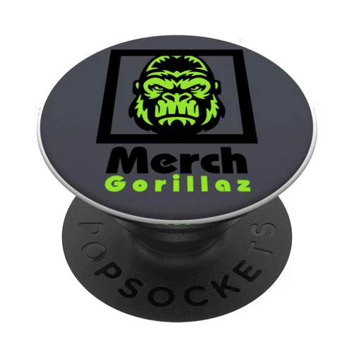 Merch Gorillaz PopSockets PopGrip: Swappable Grip for Phones & Tablets