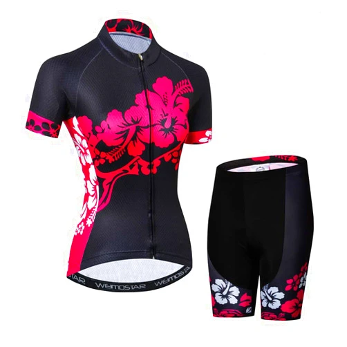 JPOJPO Women's Cycling Jersey Short Sleeve Jacket Cycling Shirt Quick Dry Breathable Mountain Clothing Bike Top