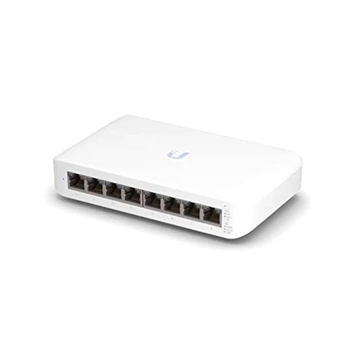 Ubiquiti Networks Ubiquiti UniFi Switch Lite 8 PoE | 8-Port Gigabit Switch with 4 PoE+ 802.3at Ports (USW-Lite-8-PoE),White
