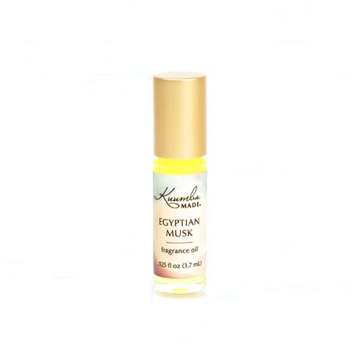 Kuumba Made Egyptian Musk Fragrance Oil Roll-On 0.125 fl oz (3.7ml) | Rollerball Perfume | Alcohol Free