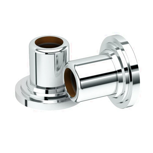 Gatco 829 2-5/8-Inch Diameter Wall Flange Pair, Chrome