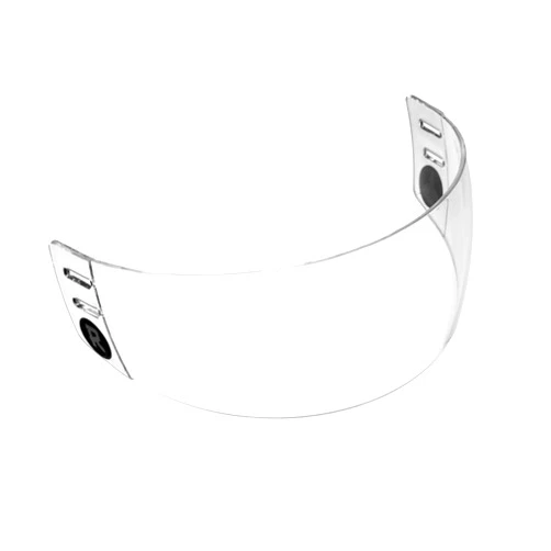 Hockeyninja Ronin Hockey Visor with Anti Scratch Coating - Impact Resistant - Universal Helmet Fit - CE Certified