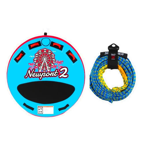Swonder Towable Tubes for Boating, 65’’ & 75’’ Boat Tubes and Towables - Newport Classic Round Inflatable Tubes for Boats to Pull