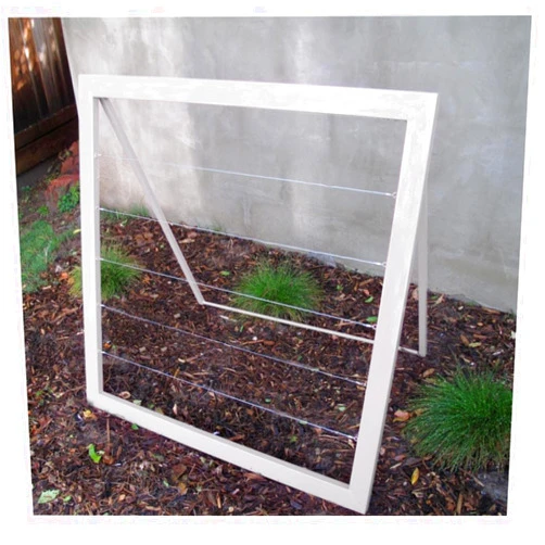 Terra Trellis Mira Garden Trellis Regular (Cloud White) - Terra Trellis