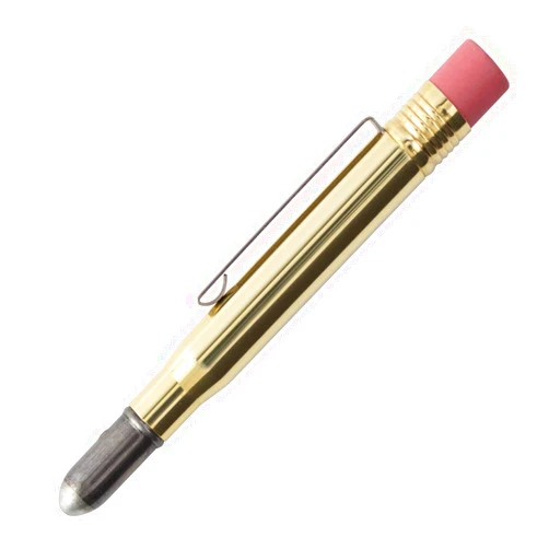 Designphil Travelers Company 38075006 Brass Pencil, Solid Brass