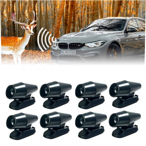 AOCISKA 8 Pieces Deer Whistle,Deer Warning Whistles Device for Car,Save Deer Whistles Repellent Devices,Deer Whistles for Vehicles,Car Deer Warning Devices Animal Alert for Cars Trucks Motorcycles