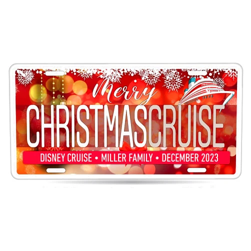 Handmade Christmas Cruise Magnet Door Personalized Decoration for Cruise Ships Custom Cruise Door Magnets, Christmas Family Cruise Magnets, Cabin Door Magnets (Large)